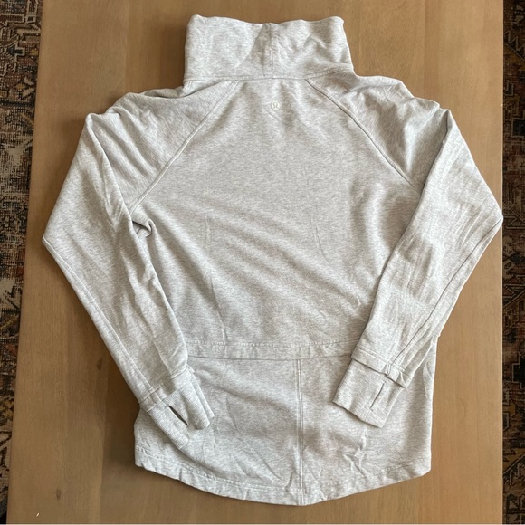 Lululemon Find Your Unwind Pullover Heathered Core Ultra Light Grey - Picture 10 of 13